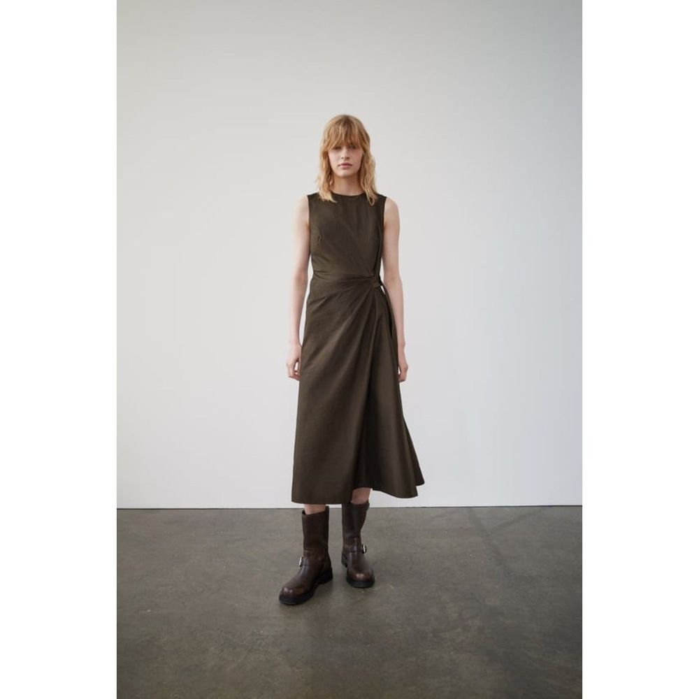 ZARA ZW COLLECTION WRAP DRESS